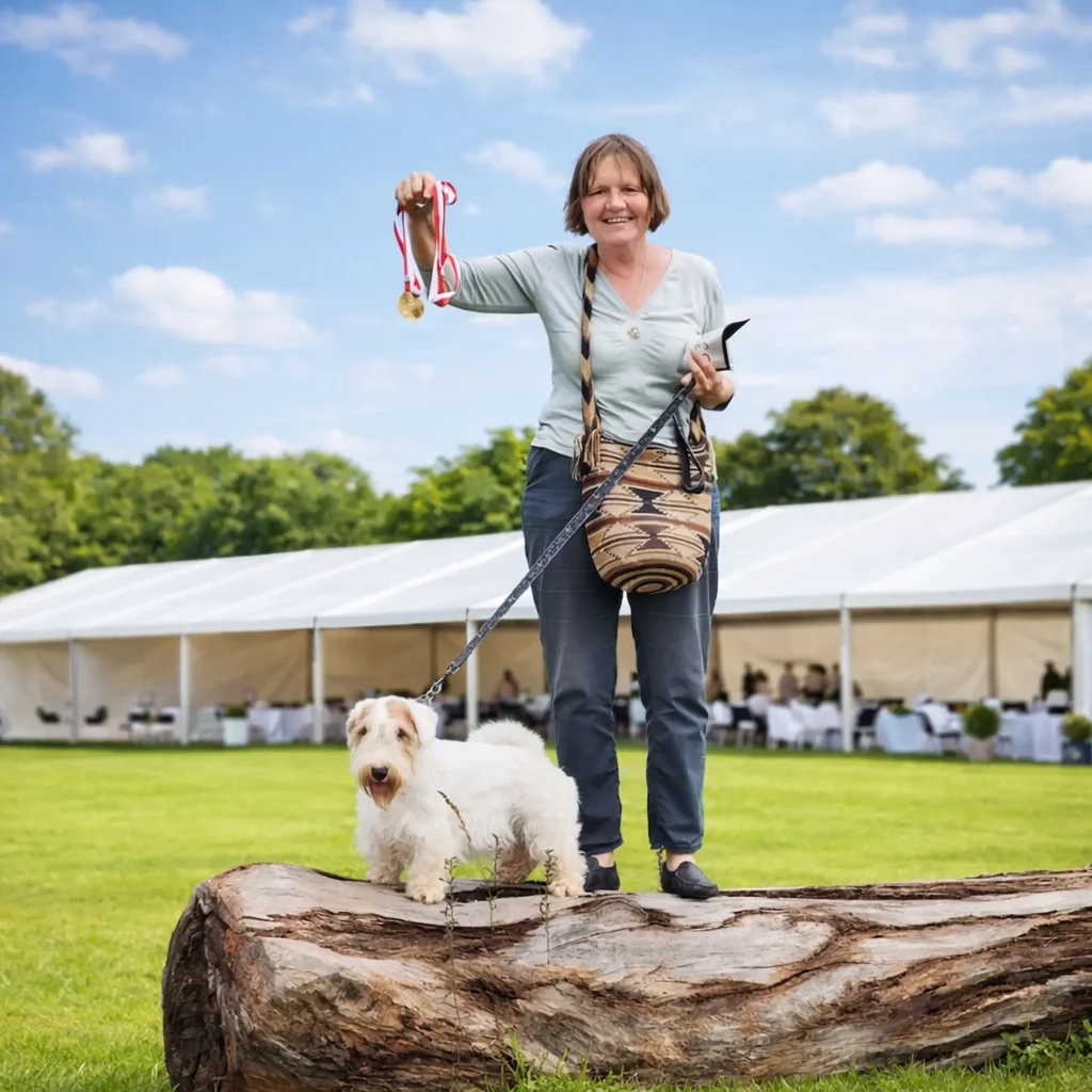 Szczenięta airedale sealyham terrier w hodowli Jasaba FCI