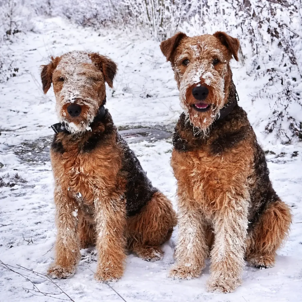 Szczenięta airedale sealyham terrier w hodowli Jasaba FCI