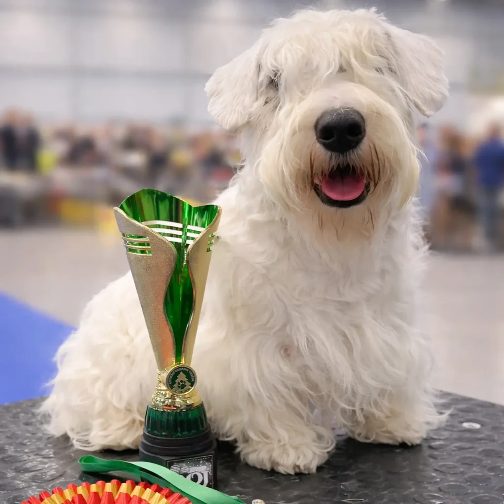Szczenięta airedale sealyham terrier w hodowli Jasaba FCI